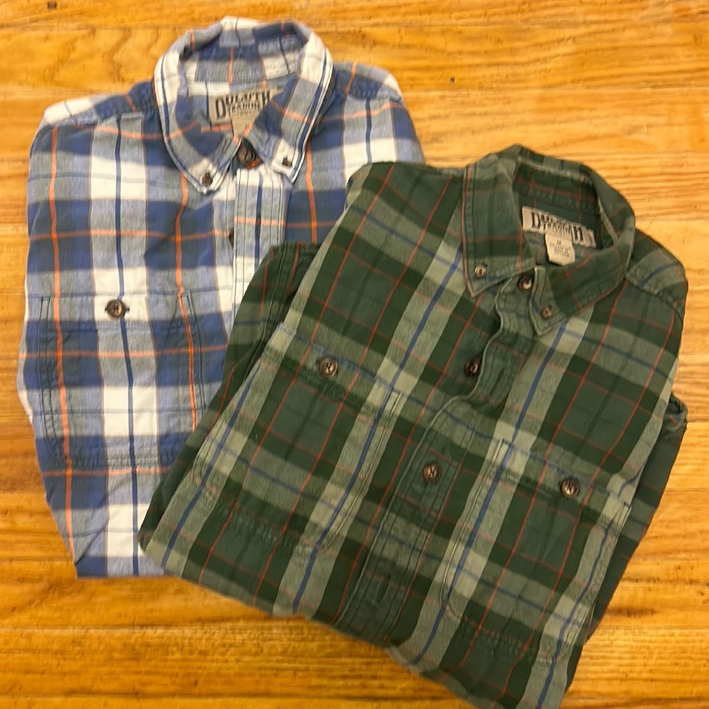 Duluth trading flannels